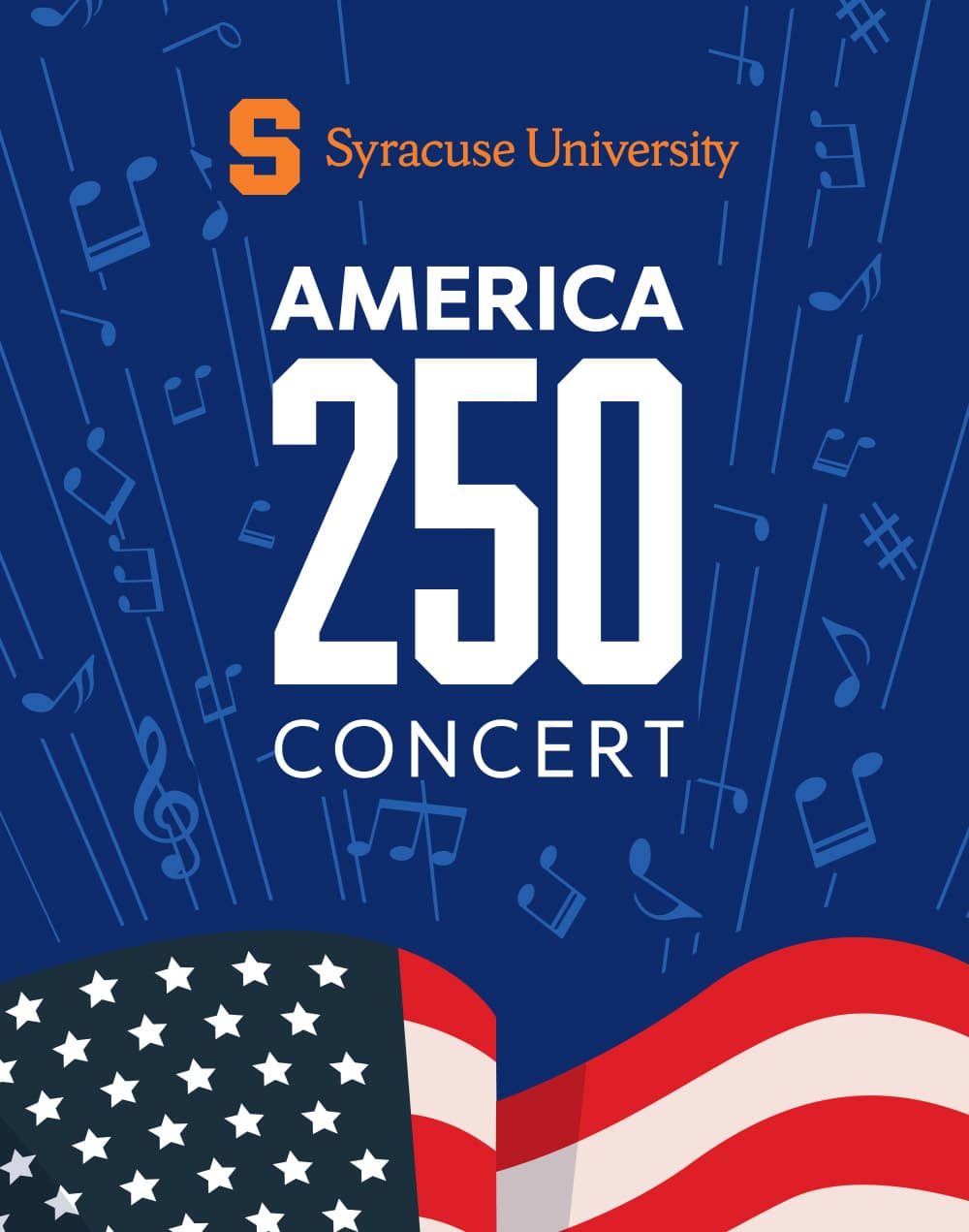 America 250 concert artwork