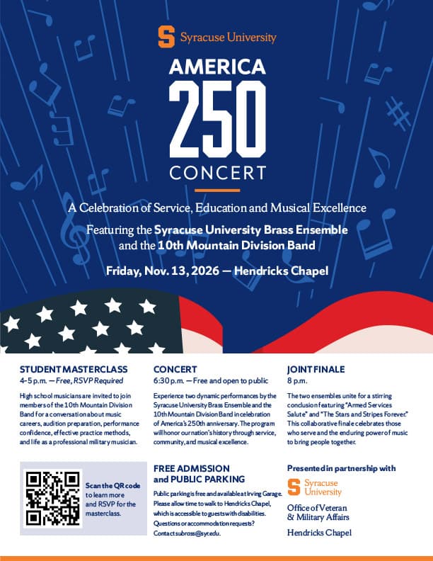 Preview of the America 250 letter-size flyer