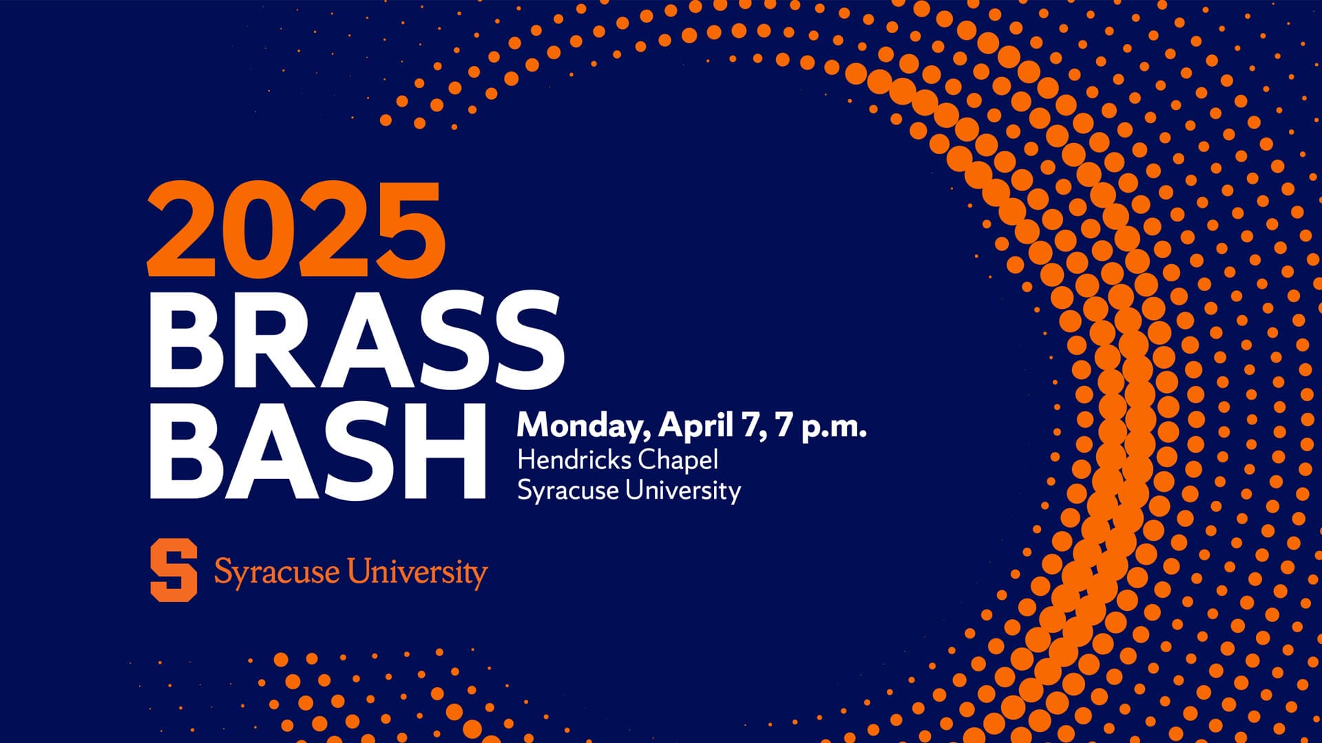 2025 Brass Bash at Syracuse University